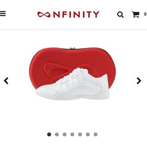 Nfinity Evolution White Cheer Shoes